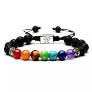7 Chakra Adjustable Bracelet